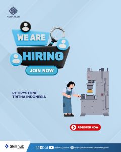 [LOWONGAN KERJA] PT Crystone Tritha Indonesia