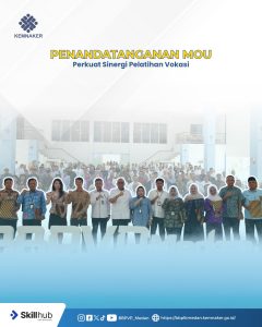 Penandatanganan MoU, Perkuat Sinergi Pelatihan Vokasi