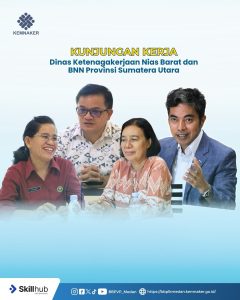 Kunjungan Kerja Dinas Ketenagakerjaan dan BNN Nias Barat