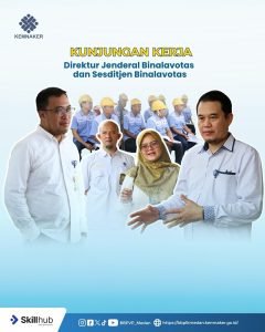 Kunjungan Kerja Direktur Jenderal Binalavotas dan Sesditjen Binalavotas