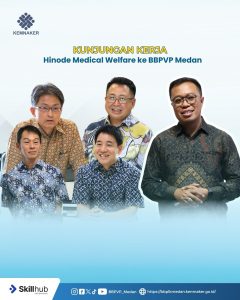 Kunjungan Kerja Hinode Medical Welfare ke BBPVP Medan
