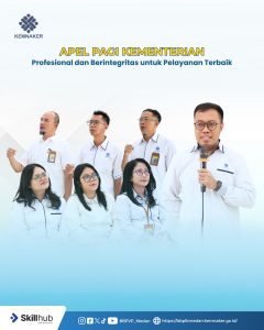 Apel Pagi Kementerian, Profesional dan Berintegritas untuk Pelayanan Terbaik