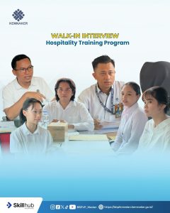Walk In Interview, Hospitality Training Program