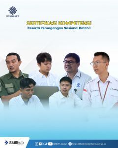 Sertifikasi Kompetensi Peserta Pemagangan Nasional Batch 1