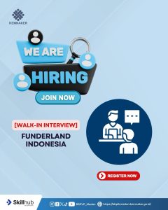[WALK-IN INTERVIEW] FUNDERLAND INDONESIA