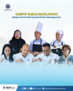 Chef’s Table Simulation, Belajar dari Praktik Nyata Kitchen Management