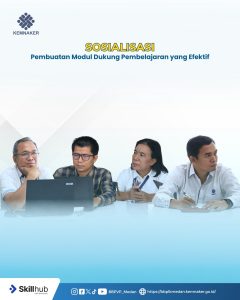Sosialisasi Pembuatan Modul Dukung Pembelajaran yang Efektif