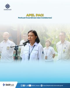 Apel Pagi Perkuat Koordinasi dan Kolaborasi