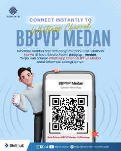 WhatsApp Channel BBPVP Medan!