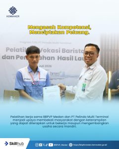 Pembukaan dan Penutupan Pelatihan Kerja Sama bersama PT Pelindo Multi Terminal