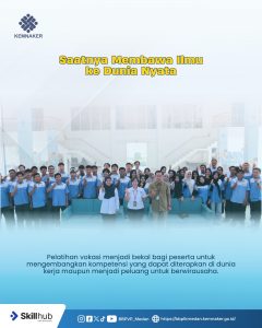 Penutupan Pelatihan Vokasi di BBPVP Medan