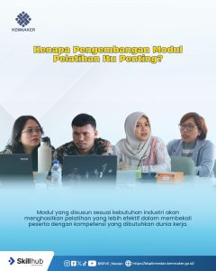 Focus Group Discussion (FGD) Penyusunan Modul Pelatihan Vokasi Bidang Green Jobs dan Future Jobs