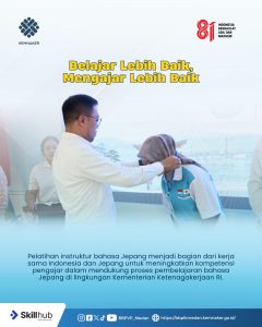 Pelatihan Instruktur Bahasa Jepang oleh Direktorat Bina Intala