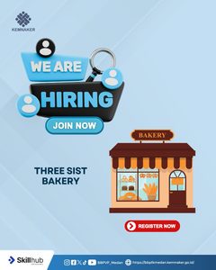 [LOWONGAN KERJA] THREE SIST BAKERY