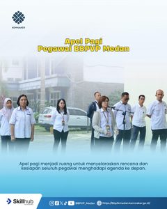 Apel Pagi Pegawai BBPVP Medan