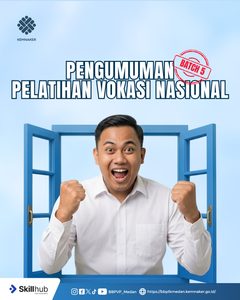Pengumuman Pelatihan Vokasi Nasional Batch 5