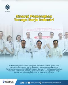Penandatanganan MoU antara BBPVP Medan dan PT Kawasan Industri Medan