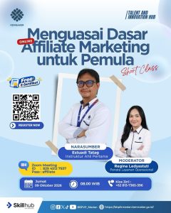 Short Class “Menguasai Dasar Affiliate Marketing untuk Pemula”