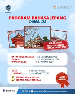 Pendaftaran Program Bahasa Jepang (Caregiver)