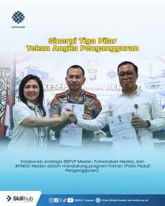 Penandatanganan MoU dengan Kepolisian Resor Kota Besar Medan dan Asosiasi Pengusaha Indonesia Kota Medan